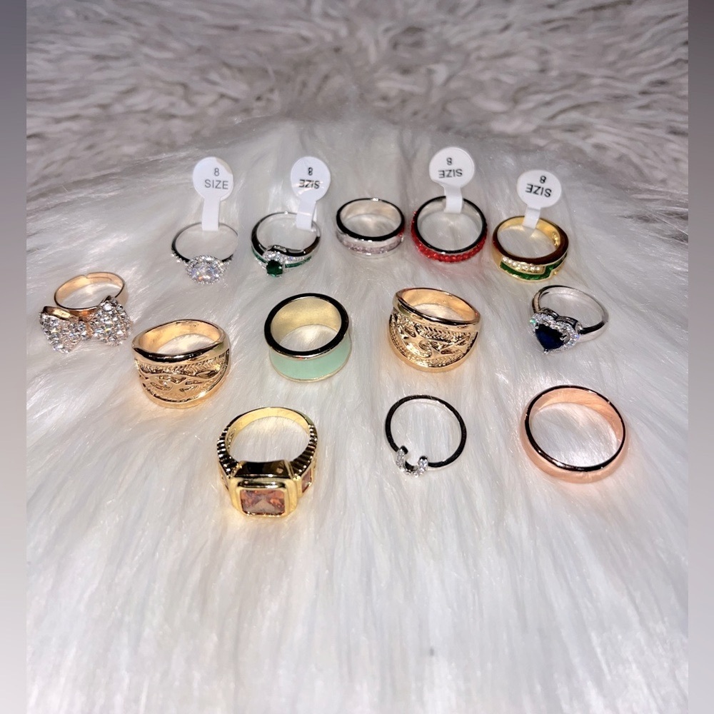 Fashion Jewelry Ring Set